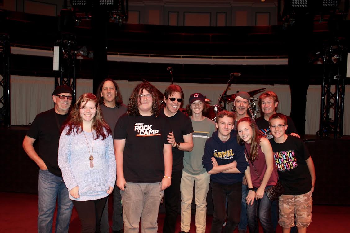George Thorogood and the Destroyers and members of the School of Rock in Carmel IN 2